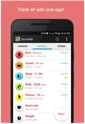 SenseMe android App screenshot 4